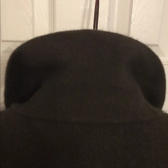 Sarah Spencer Cardigan Sweater Womens- Size S -Lambswool/Rabbit Hair Blend Brown - Picture 6 of 10